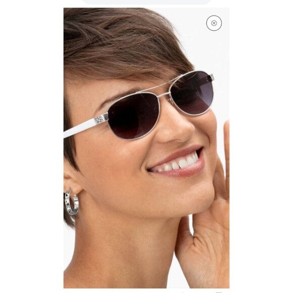 Brighton Sugar Shack UV Protection Sunglasses White Frames Avatar - Picture 4 of 13